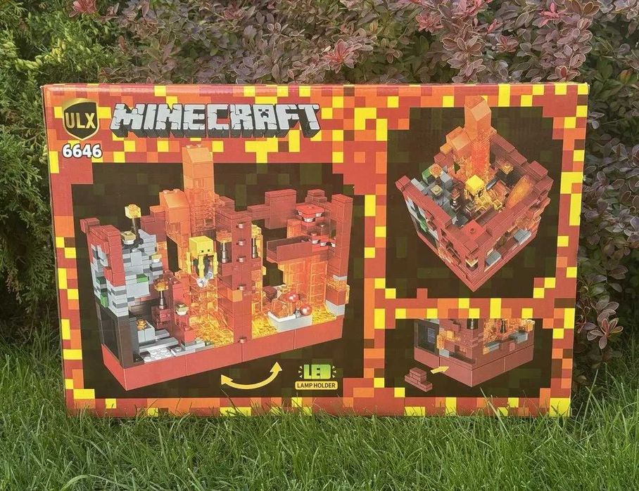 Конструктор Майнкрафт Minecraft Набір minecraft Конструктор Minecraft Конструктор Майнкрафт великий Конструктор майкрафт MINECRAFT Minecraft для дітей