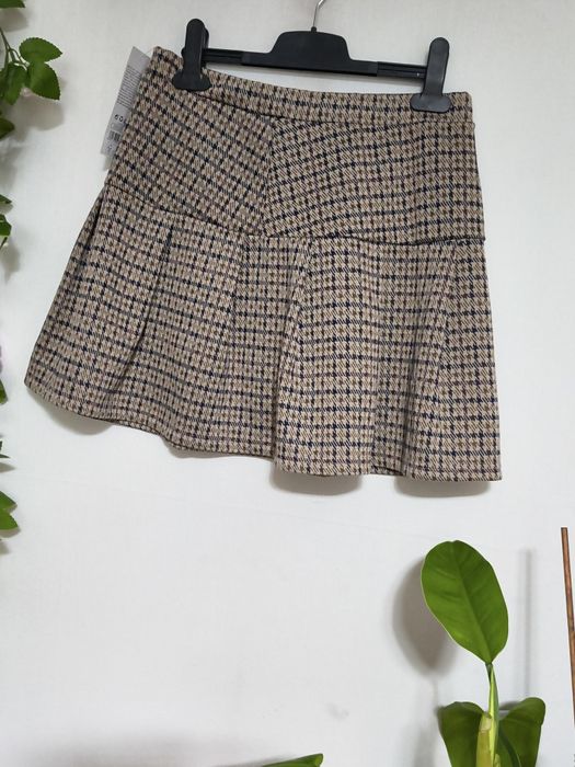 Nowa spódniczka w kratę dla dziewczynki rozmiar 164