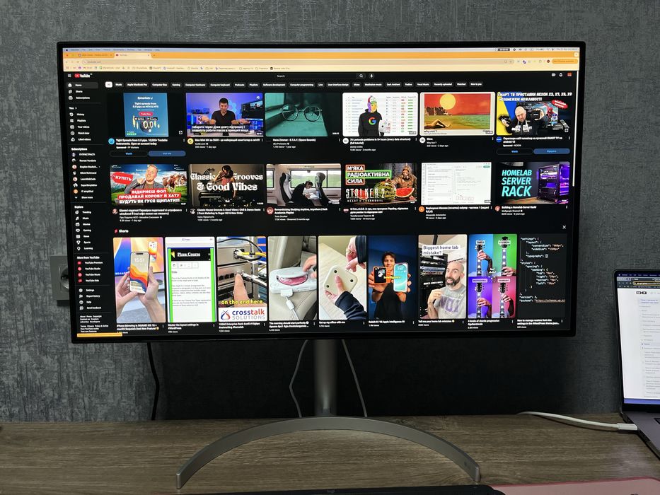 Монітор LG 32UL950 - W