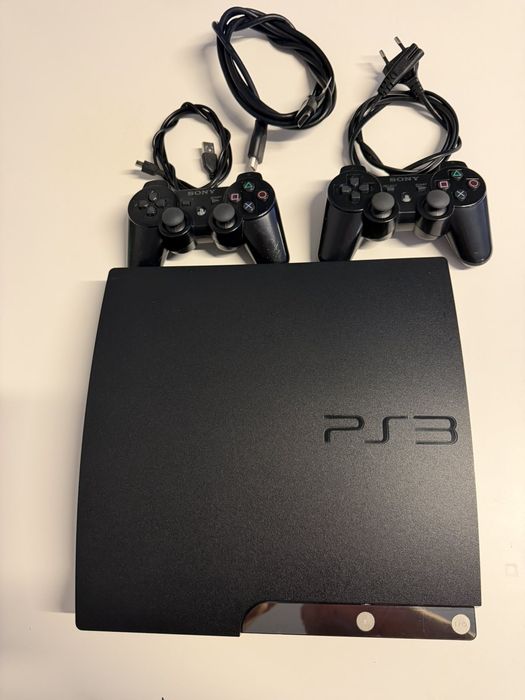 Игровая приставка PlayStation 3 Slim 120GB + 2 геймпада