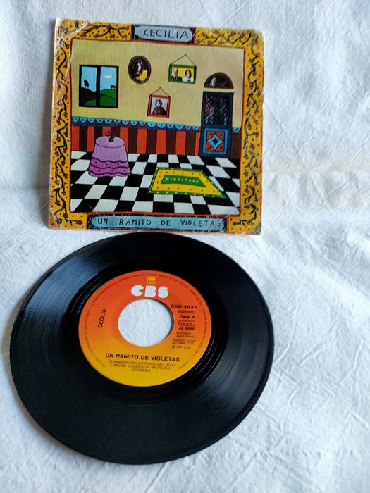 Disco Vinil Single - Cecília