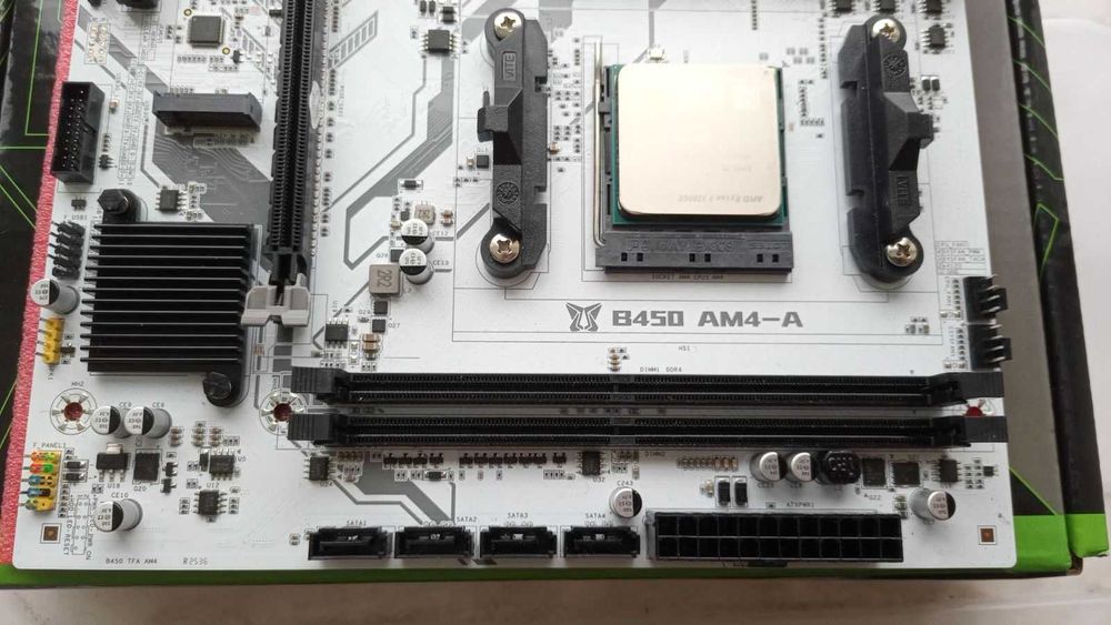 AM4 MACHINIST B450 процессор Ryzen 3 3200GE 4 ядра 4 GHz Video Vega 8