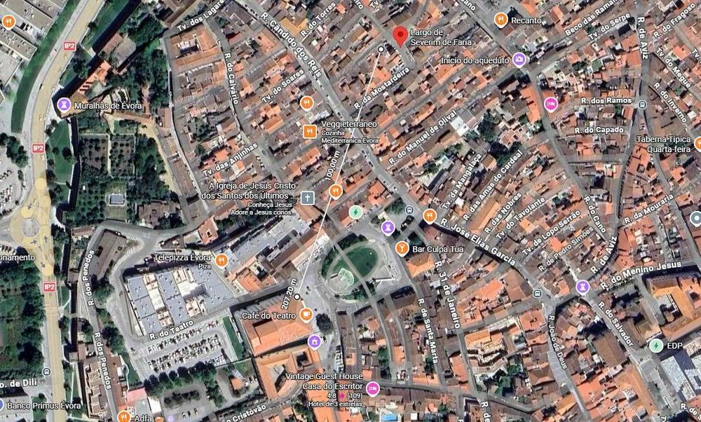 Terreno Urbano para Construção Dentro das Muralhas em Évora