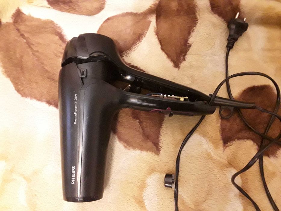 Фен фэн philips thermo protect 2100w ремонт чи запчастини