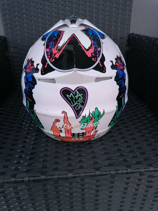 Kask crosowy używany