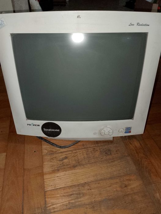 Monitor do komputera retro PC stary