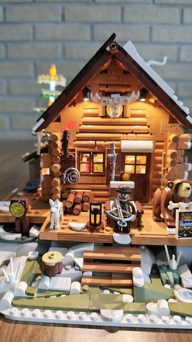Funwhole Lumibricks Retro Hunting Cabin klocki