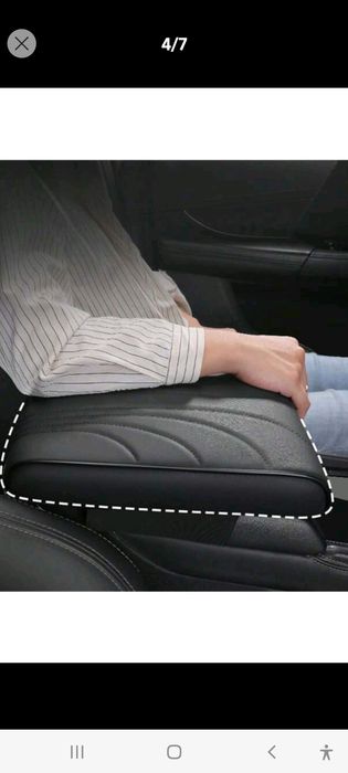 Apoio(almofadado) de braço  para carro