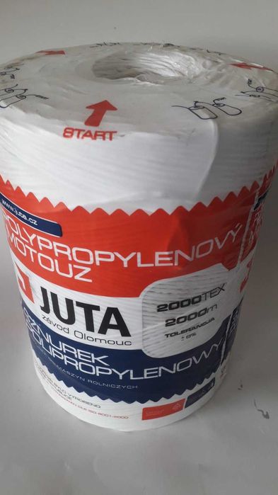 Миргород нитка для тюкування Юта шпагат Juta 500 бухта 4 кг. (2 км.)