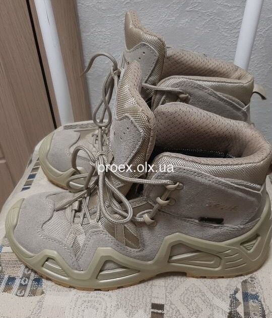 Тактичні Берці Lowa Zephyr GTX MID TF Coyote Gore-Tex Лова