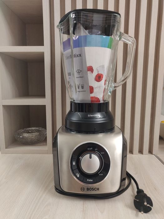 Nowy Blender kielichowy szklany Bosch Silentmixx 800W