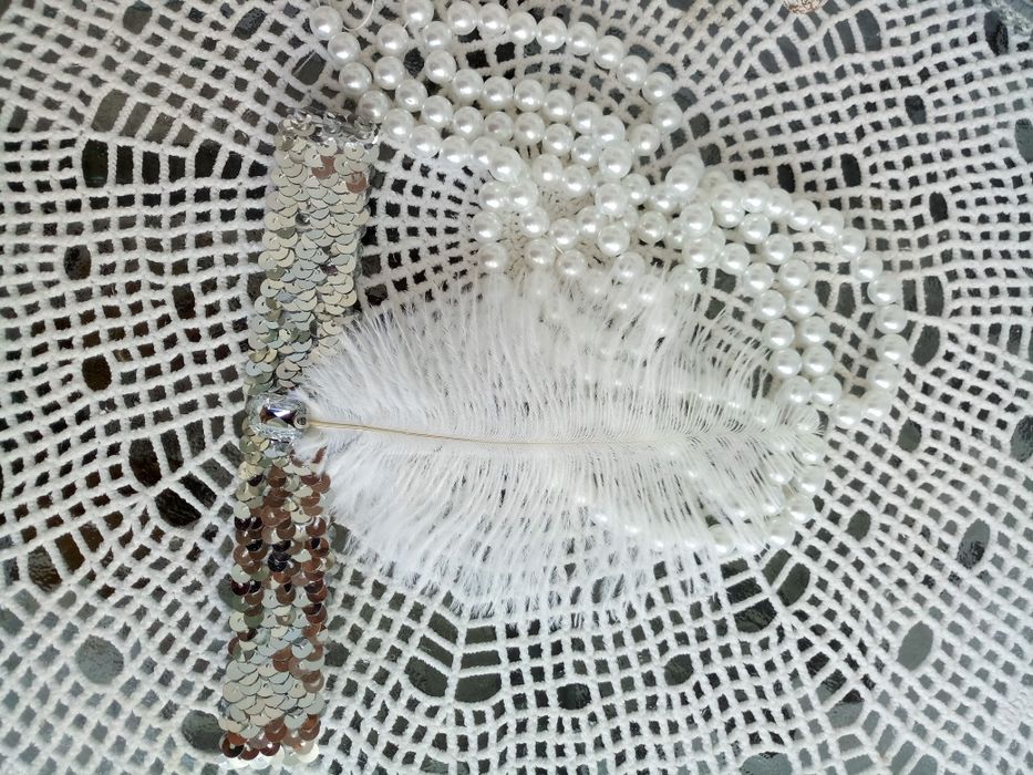 Повязка в стиле 20-хх Чикаго, Гетсби, мафия, гангстеры