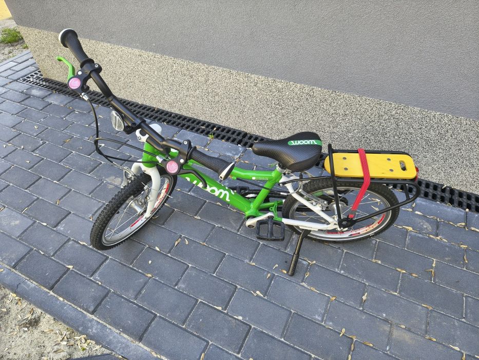 Rowerek dziecięcy Woom 3 z bagażnikiem