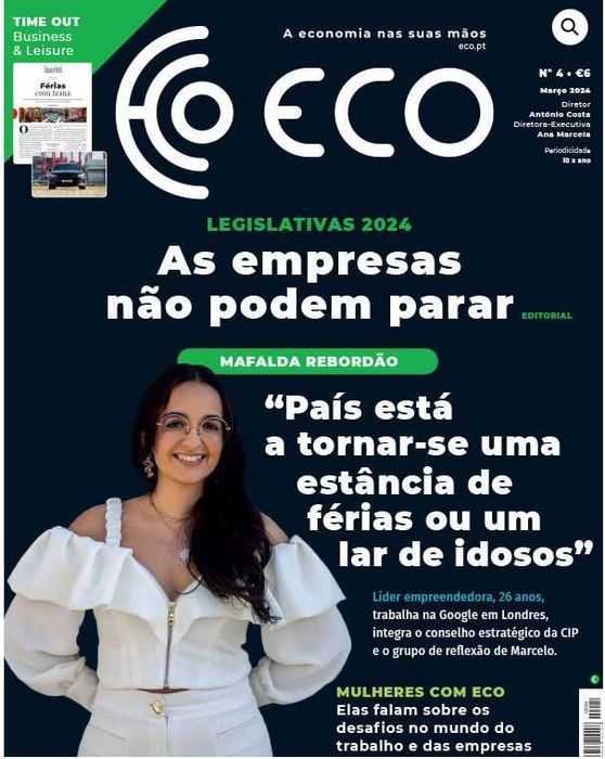 8 revistas recentes ECO - Rigorosamente NOVAS