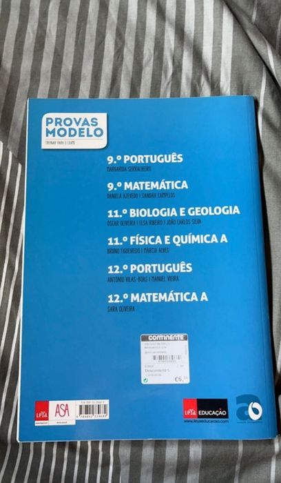 Livro de Provas Modelo 12o ano Matemática ASA