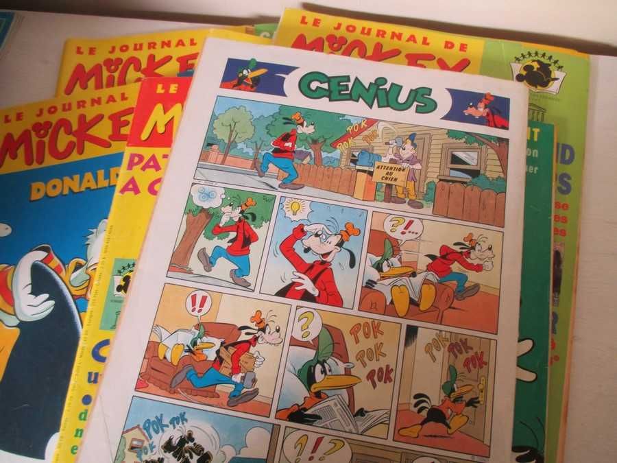7 Revistas Francesas Le Journal de Mickey