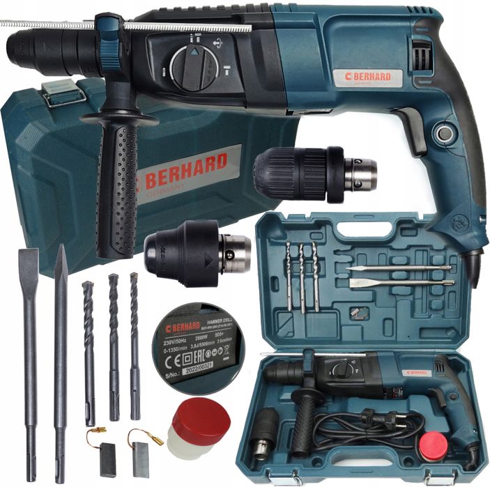 Młotowiertarka Wiertarka Młot Udarowy Sds Plus 2600W Do Betonu