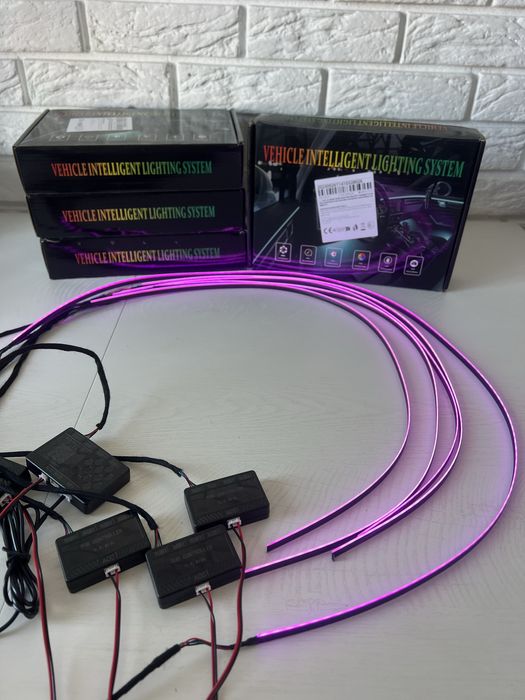 Ambient Light LED підсвітка салону авто  Rgb  18 в 1