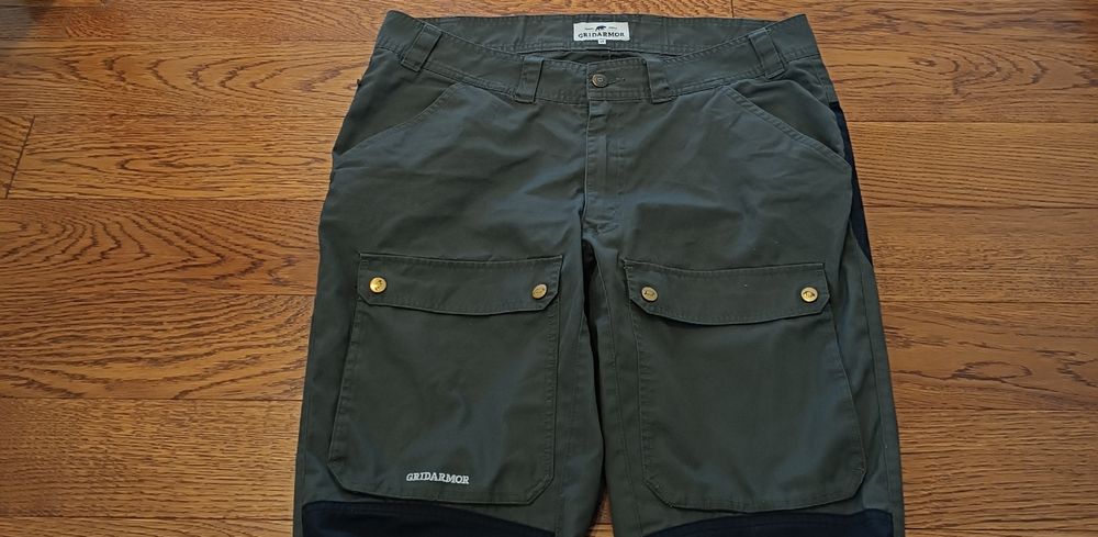 Spodnie Gridarmor Outdoorowe Funkcjonalne Wodoodporne Leśne