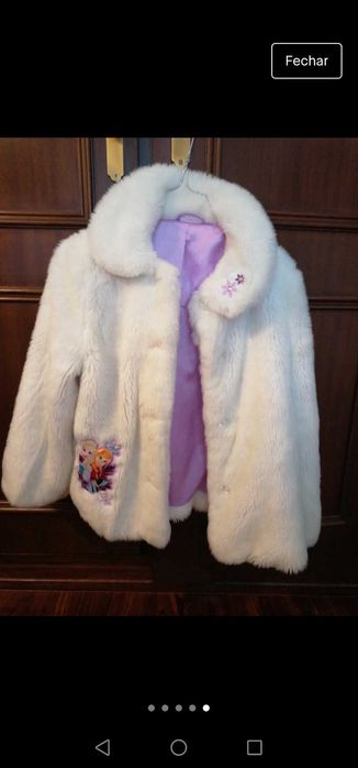 Casaco Disney 7anos