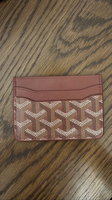Carteira goyard- cor: bordo