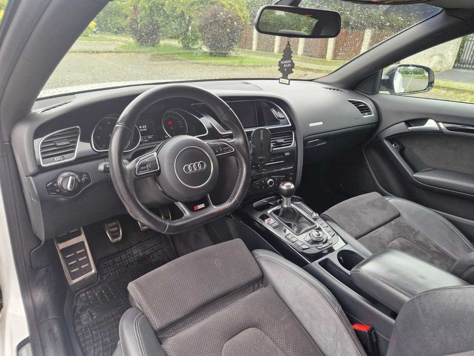 Audi A5 2.0 TDI 177 KM | Biały | S-LINE