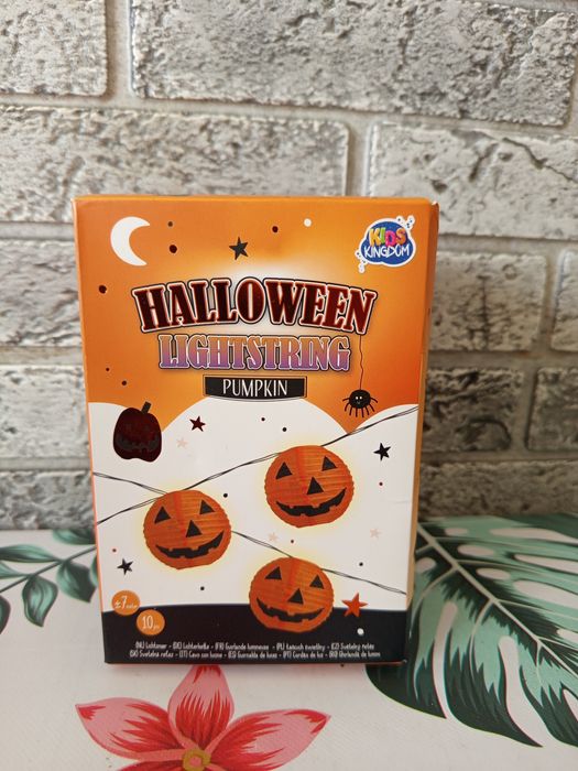 Lampiony dynie halloween