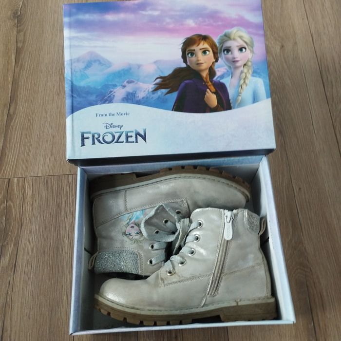 Buty trapery kozaki Frozen Disney Kraina lodu rozmiar 30