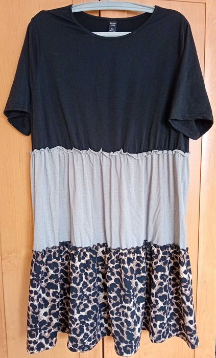 Sukienka oversize lub plus size 48 50 bawełniana