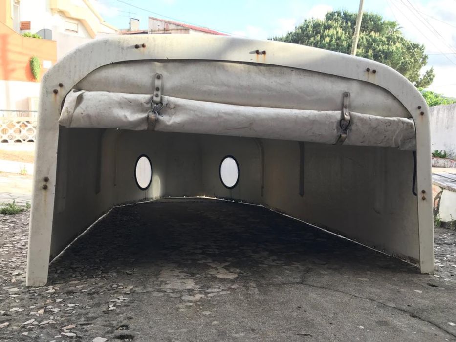 Teto reboque WESCO cavalos fibra