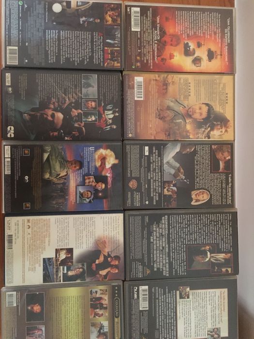 Filmes. Cassetes VHS.