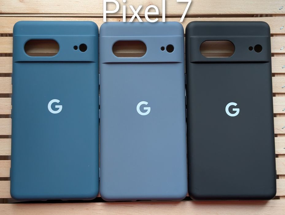 БЕЗ КОМІСІЇ Чохол Google Pixel 7 Логотип Гугл та Мікрофібра Всередині