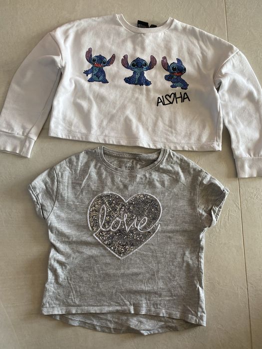 Paka 7 lat ubrania dziewczynka mix