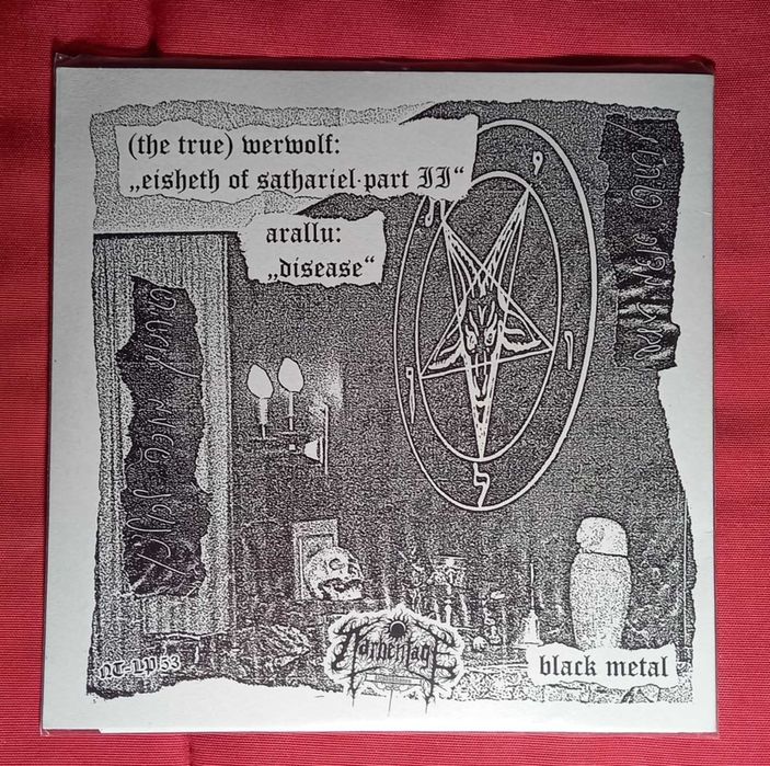 Vinil 7" (Split) - Arallu / The True Werwolf