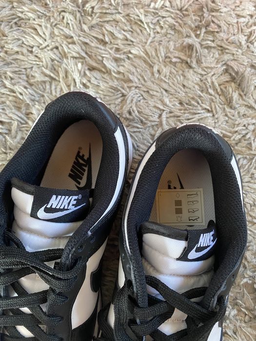 Nike dunk low panda 38