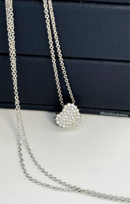 Золоте Кольє з діамантами 0.17ct