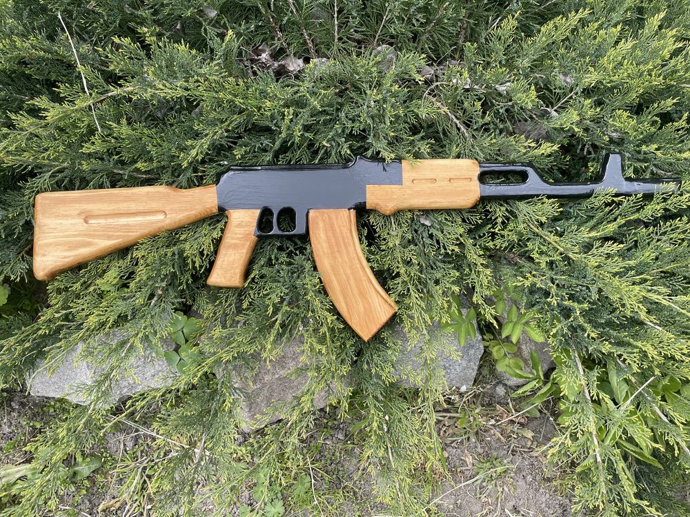 Дерев'яний макет автомата Калашникова (АК-74): 570 грн. - Автомати ...