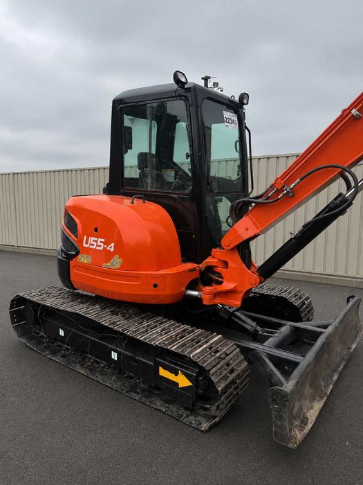 Міні-екскаватор Kubota U55-4 2018 рік 2500 мотогодин