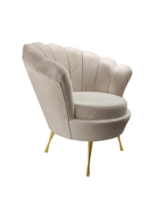 Fotel Muszla stylowa muszelka do pokoju od Producenta