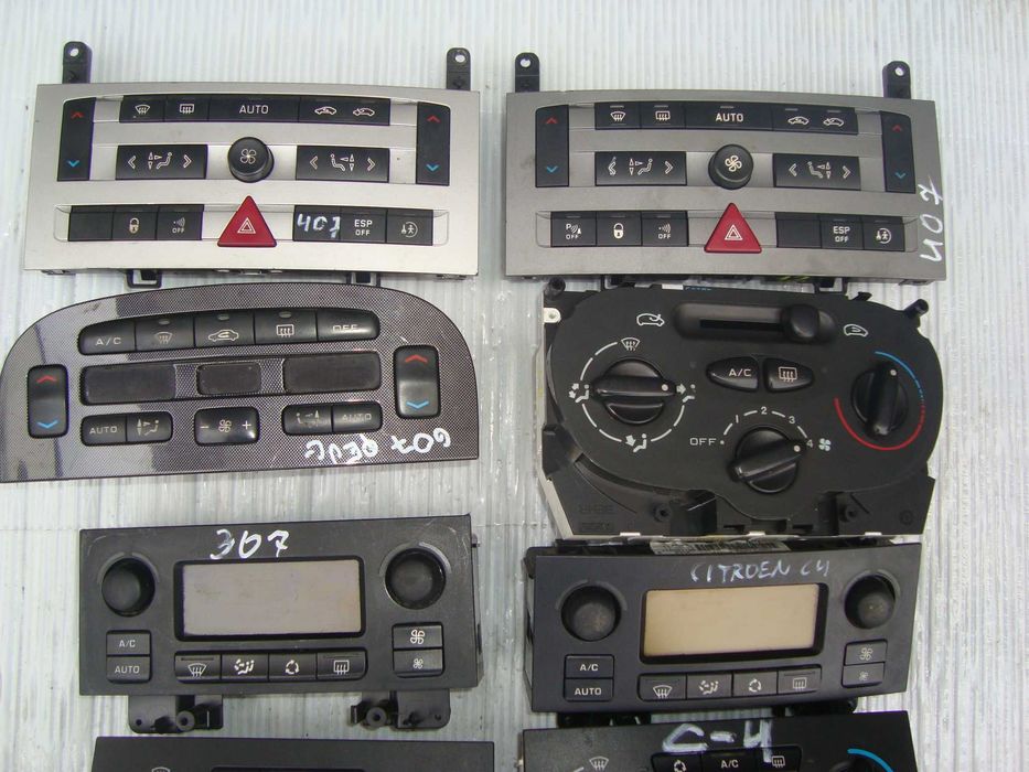 Блок управління пічкою,кондиціонером Peugeot 206, 207,308,407,607 Пежо