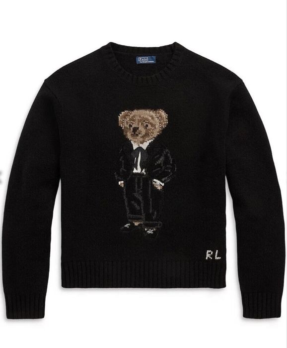 sweter polo ralph lauren bear
