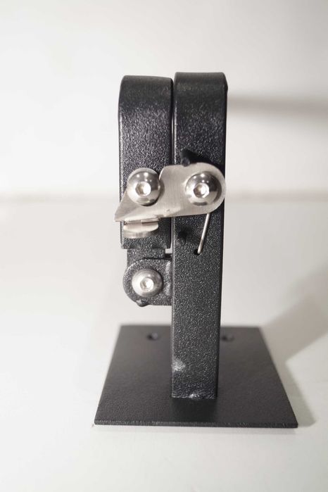 Uchwyt na ręczniki kąpielowe z haczykami Czarny loft metal 40cm