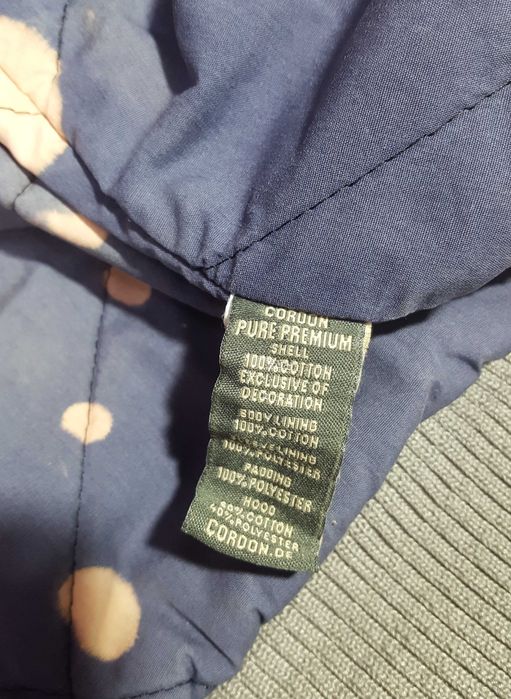 Kurtka jeansowa katana z bawełny vintage