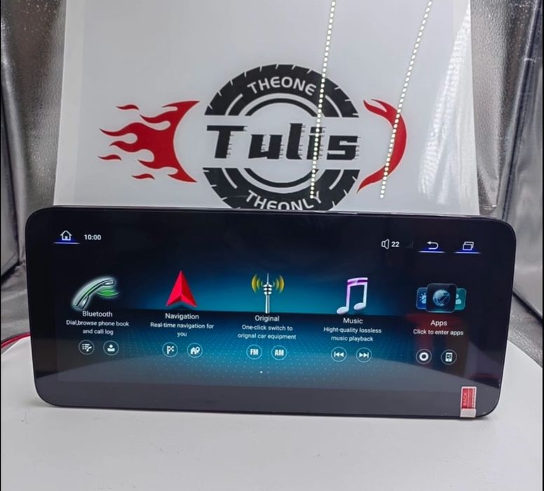 Radio Android 12,3" Mercedes + Processor Snapdragon 668s + 8 GB+128 GB