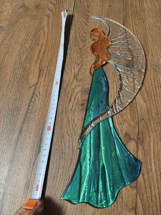 Szklany anioł do powieszenia. PIĘKNY