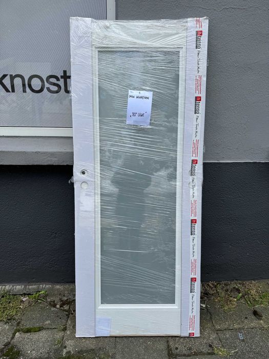 Drzwi wewnętrzne z szybą