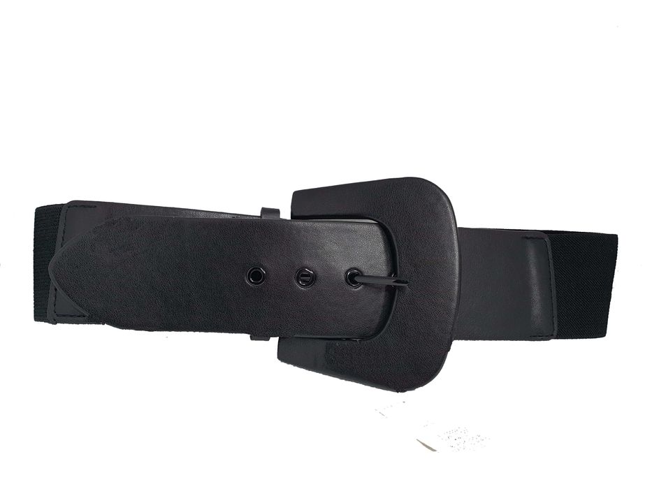 SZEROKI pasek zapinany na ozdobną KLAMRĘ