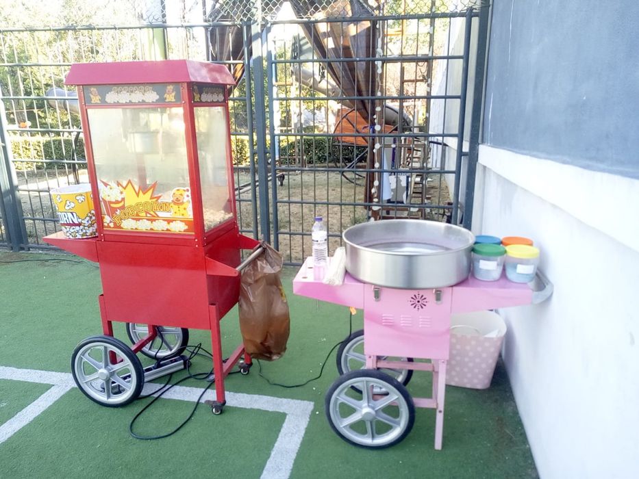 Máquina de Pipocas e Algodão Doce