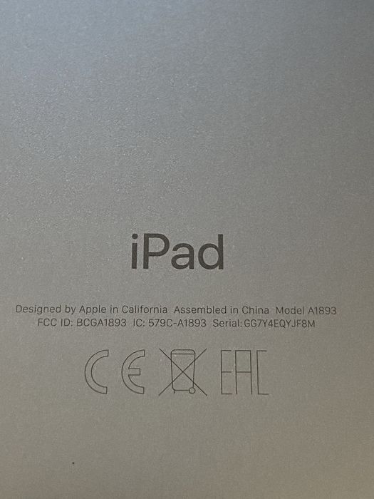 Ipad 6ª geracao 128Gb Wifi