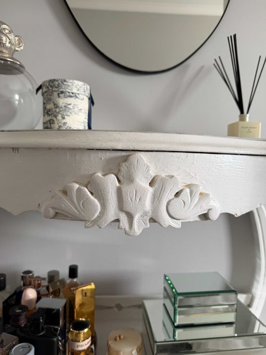 Consola antiga, com tampo em mármore